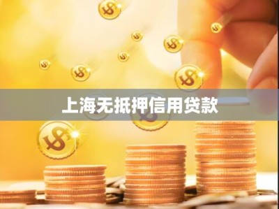 上海无抵押信用贷款